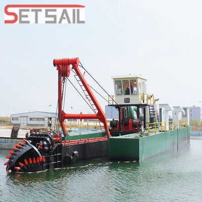 Levenslange after-sales service Hydraulische snijmachine Zuigdredger met ISO-certificering