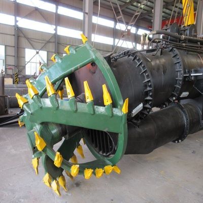 30kw-500kw Cutter Head Power Hydraulische Cutter Zuigkracht Mining Dredger voor zand en goud