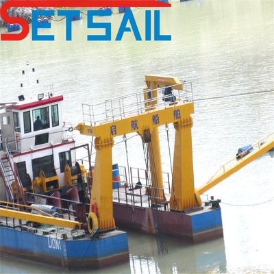 Cutter-zuigdrager met hydraulische kop vertrouwd door klanten over de hele wereld