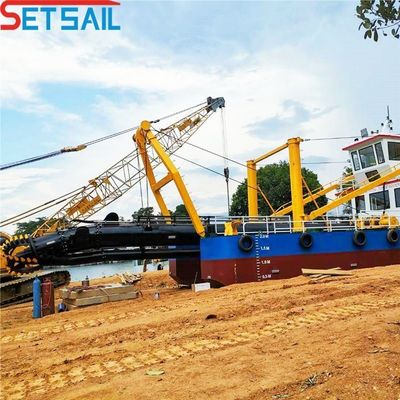 Professionele dieselmotor-snijmachines voor het zuigen van zand en droogmachines voor de riviermarkt