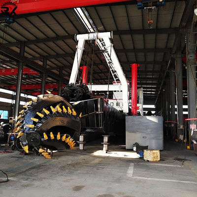 QHCSE-15 Cutter suction Dredging River Sand Equipment voor nauwkeurige zandwinning