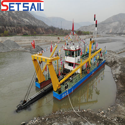 Amerikaanse munt Onderwaterpomp Booster Station Cutter Suction Dredger voor Bangladesh