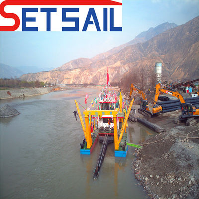 60-4000m3 capaciteit Shijiazhuang Sand Pump Cutter Head Dredging Machine voor Bangladesh