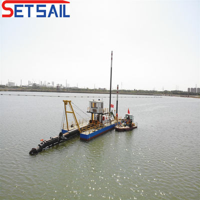 Waterstroom 800m3 Dieselmotor 8 inch Cutter Suction Sand Dredger met Siemens PLC