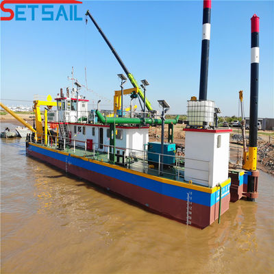 Totale breedte 5m-15m Import dieselmotor cutter zuigdrager voor rivier zand dragen
