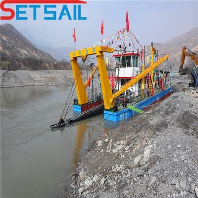 24 inch Cummins Diesel Engine Power Cutter Zuigdredger met en 2t Anker Gewicht