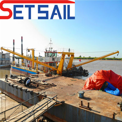 High Capacity 6000m3/h Cutter Suction Dredger gemaakt voor aangepaste rivier droog