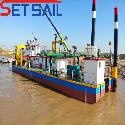 QHCSD-327 26 inch Cutter Suction Sand Dredging Dredger met 2400mm Cutter Head Diameter