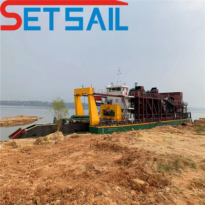 2400mm Cutter Suction Sand Dredger met Anker Boom aangepast aan uw specificaties