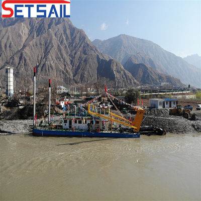 5000 kubieke meter baggerbarge perfect voor aangepaste rivier / haven / meer operaties