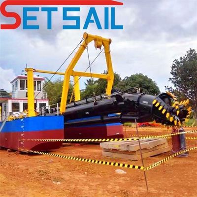 500-2000m ontladingsafstand CTS slot type Hydraulisch systeem 24 inch Cutter Zuigdrager