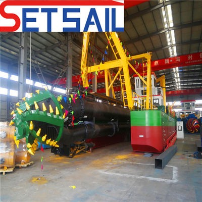 Totale lengte 39m 18 inch Cutter Zuigdrager voor zanddrager in de rivier