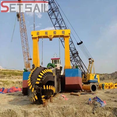 Verstelbare hydraulische zandmijndredger voor rivier- en offshorepostmachine 1193