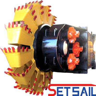 Anker Boom Wheel Bucket Dredger met Weichai Diesel Engine en 160m3-2000m3 capaciteit