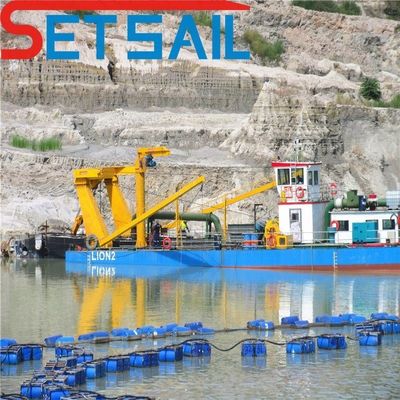110kw-2000kw Dieselmotor aangedreven 22 inch zandzuigdredger met aanpassing