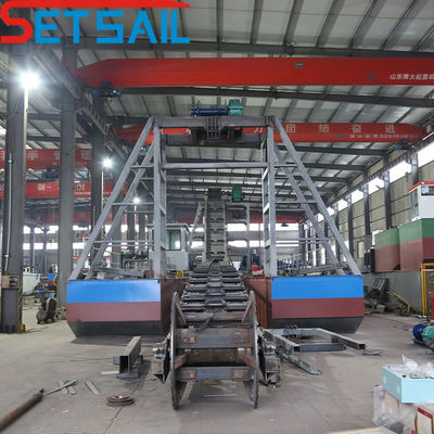 Chain Bucket Lake Diamond Machinery voor River Gold Hull Afmetingen 23m-49m en QHSS-8