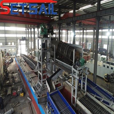 Drum Screen voor goudmijnbouwmachines met een lengte en een diameter van 1,4mx1,2m-2,6mx1,5m