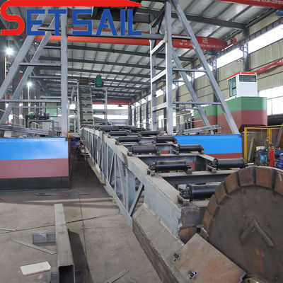 75kw-240kw hoofdmotor krachtketen emmer rivier goud baggermachines voor diamant