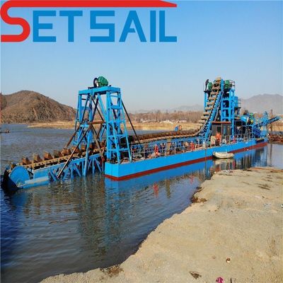 128PCS-176PCS Chian Quantity Bucket Chain River Sand Gold Dredger voor het baggeren van diamanten