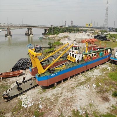 US 100000/set aangepaste diesel-enigne hydraulische bagger met zuigpomp en ankerstok