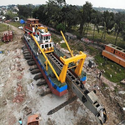 US 100000/set aangepaste diesel-enigne hydraulische bagger met zuigpomp en ankerstok