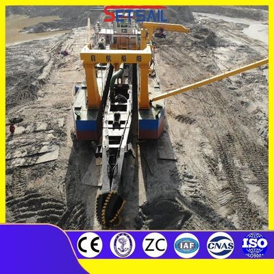 40000 kg Pakket Bruto Gewicht Hydraulische zandpomp Dieselmotor Snijdmachine Zuigdrager