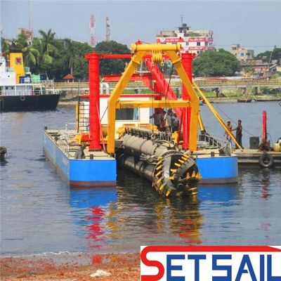 200m3/h Snipper Zuigdredger met Hydraulische Dieselmotor Capaciteit en Prestaties