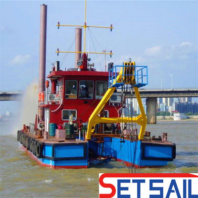 200m3/h Snipper Zuigdredger met Hydraulische Dieselmotor Capaciteit en Prestaties