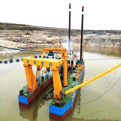 160m3-5000m3 capaciteit Dieselmotor Cutter Suction Dredger voor rivier zand en meer modder
