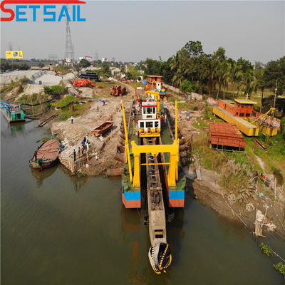 Op maat gemaakte 800m3 waterstroom snijmachine zuigdredge-apparatuur met US 30000/set monsters