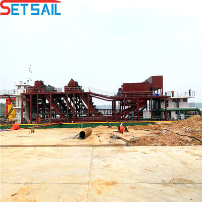 Op maat gemaakte 800m3 waterstroom snijmachine zuigdredge-apparatuur met US 30000/set monsters