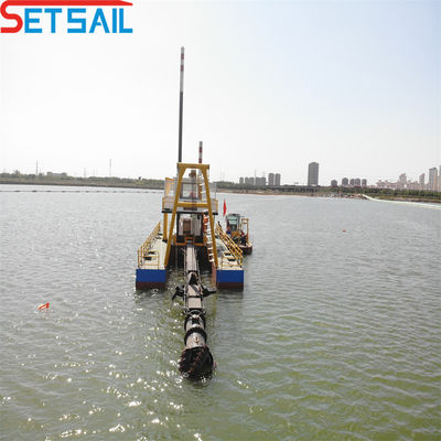 Op maat gemaakte 800m3 waterstroom snijmachine zuigdredge-apparatuur met US 30000/set monsters