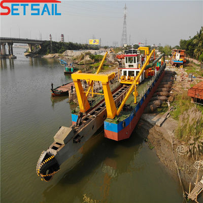 Op maat gemaakte 800m3 waterstroom snijmachine zuigdredge-apparatuur met US 30000/set monsters