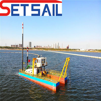 Gepersonaliseerde Hydraulische 8 inch Cutter Zuig Mud Dredger voor River Excavation Project