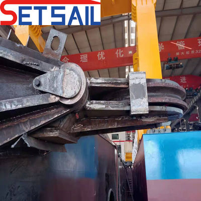 Gepersonaliseerde Hydraulische 8 inch Cutter Zuig Mud Dredger voor River Excavation Project
