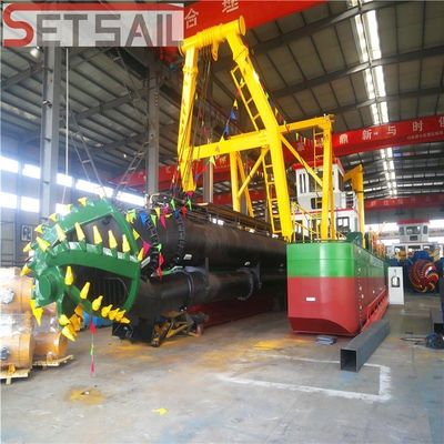 Levenslange after-sales service Hydraulische snijmachine Zuigdredger met ISO-certificering