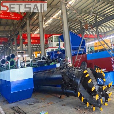 Levenslange after-sales service Hydraulische snijmachine Zuigdredger met ISO-certificering