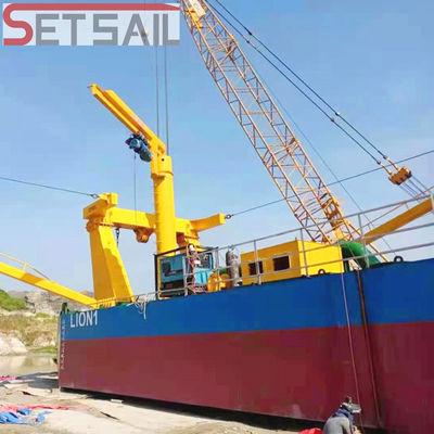 Diesel Ening Cutter Suction Sand Pump Dredger met Cummins Stanford Generator Sets