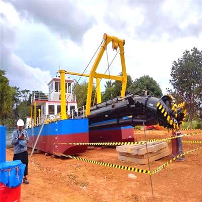 Dieselmotor 8 / 12/14 / 16/18/20/26 Inch River Sand / Lake Mud / Cutter Suction Dredger voor baggerprojecten