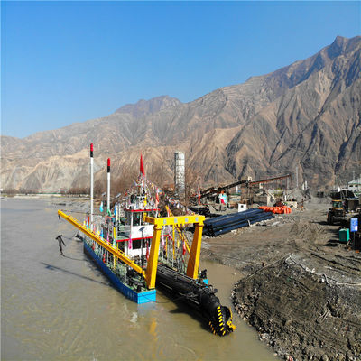 30kw-500kw Cutter Head Power Hydraulische Cutter Zuigkracht Mining Dredger voor zand en goud