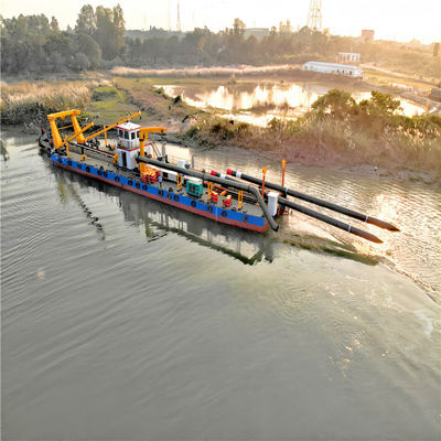 30kw-500kw Cutter Head Power Hydraulische Cutter Zuigkracht Mining Dredger voor zand en goud