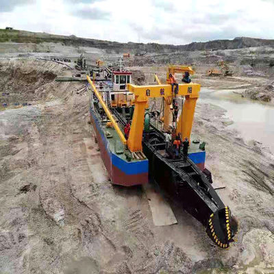 Levenslange after-sales service Diesel Cutter Zuigersanddredger met Rexroth Hydraulisch