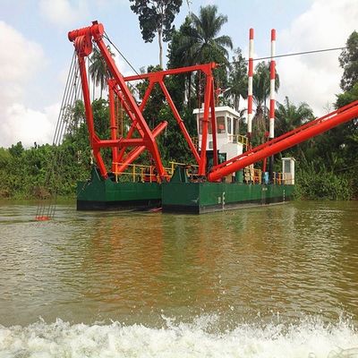 Op maat gemaakte Weichai Diesel Engine Cutter Zuigersanddredger voor rivierzanddredgen
