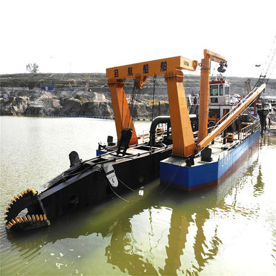 Op maat gemaakte Weichai Diesel Engine Cutter Zuigersanddredger voor rivierzanddredgen