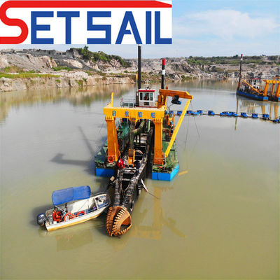 Hydraulische automatische zuigdredger voor langdurige prestaties van Bangladesh River Sand