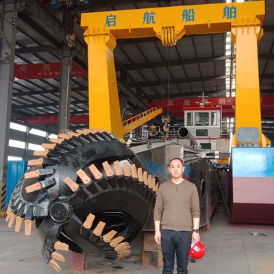 Elektrisch besturingssysteem Dieselmotor Zanddredger voor de zandwinning in rivieren en meren