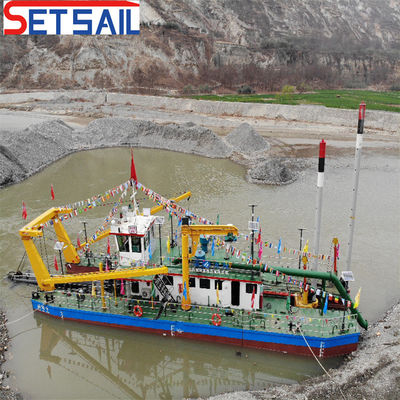 18 inch waterstroom 3500m3 snijmachine zuigersand bagger gebruikt in de rivier voor de verzending kosten