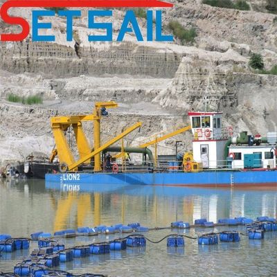 Cummins Engine Siemens PLC 3500m3 Cutter Suction Sand Dredger voor grootschalig baggeren