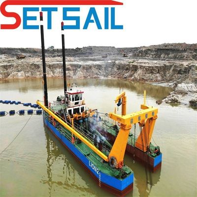 Cummins Engine Siemens PLC 3500m3 Cutter Suction Sand Dredger voor grootschalig baggeren