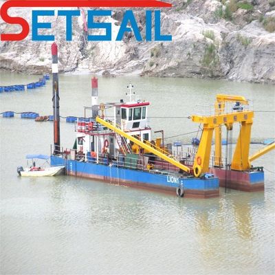 Cummins Engine Siemens PLC 3500m3 Cutter Suction Sand Dredger voor grootschalig baggeren